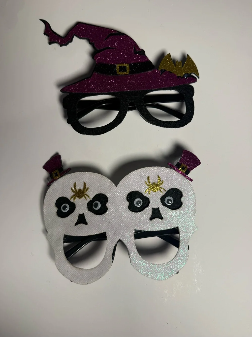 Halloween Dance Party Christmas Party Gift Felt Glasses Pumpkin Devil Spider Sku